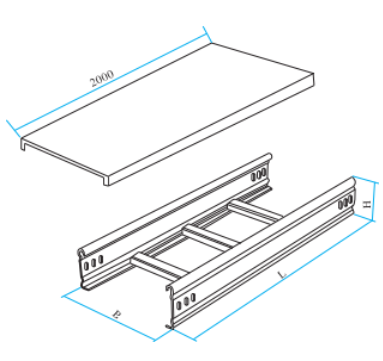 Cable for combination with large spans XQJ-DJ