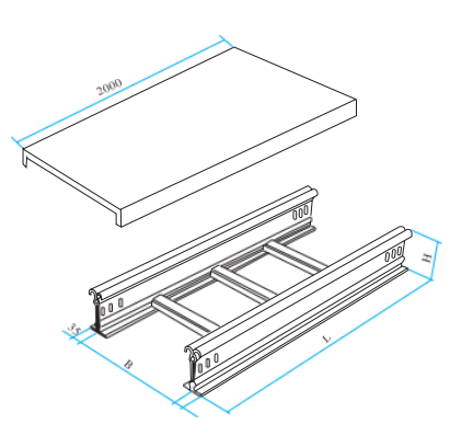 Cable for combination with large spans XQJ-DJ