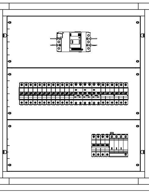 MDrail-E Low Voltage Distribution Panel