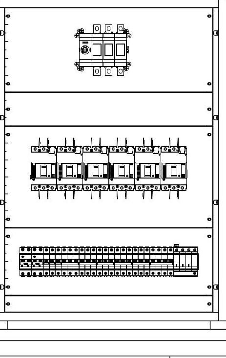 MDrail-E Low Voltage Distribution Panel