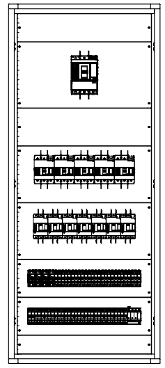 MDrail-E Low Voltage Distribution Panel