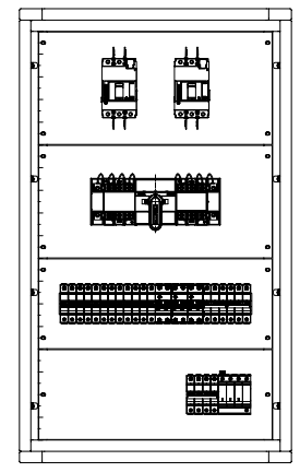 MDrail-E Low Voltage Distribution Panel