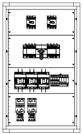 MDrail-E Low Voltage Distribution Panel