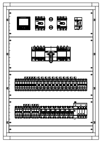 MDrail-E Low Voltage Distribution Panel